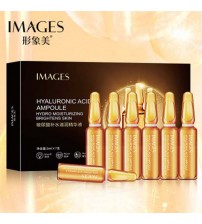 IMAGES Hyaluronic Acid Ampoule hydra Moisturizing Brightens Skin Ampoule 7x2ml